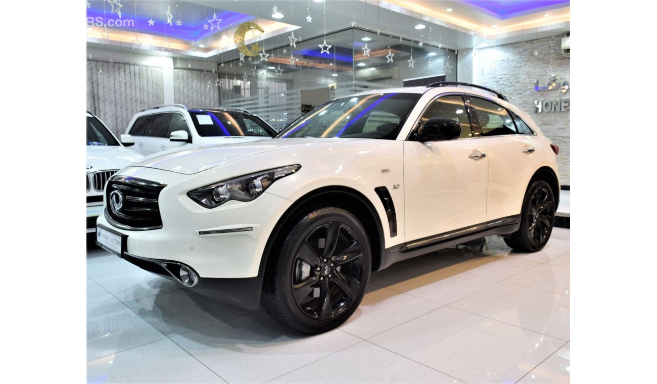 Infiniti QX70 EXCELLENT DEAL for our Infiniti QX70S 2016 Model!! in White Color! GCC Specs