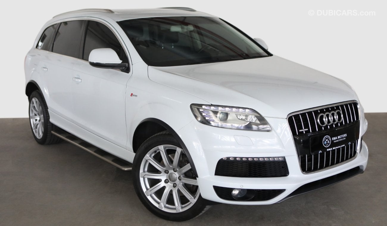 Audi Q7 2014  S Line Supercharged 333hp (7 Seater)