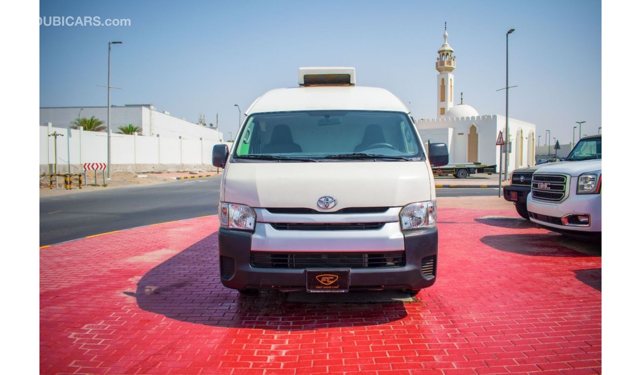 تويوتا هاياس 2016 | TOYOTA HIACE 2.7L | 3-STR CHILLER PANEL VAN | HIGH-ROOF | 5-DOORS | GCC | VERY WELL-MAINTAINE