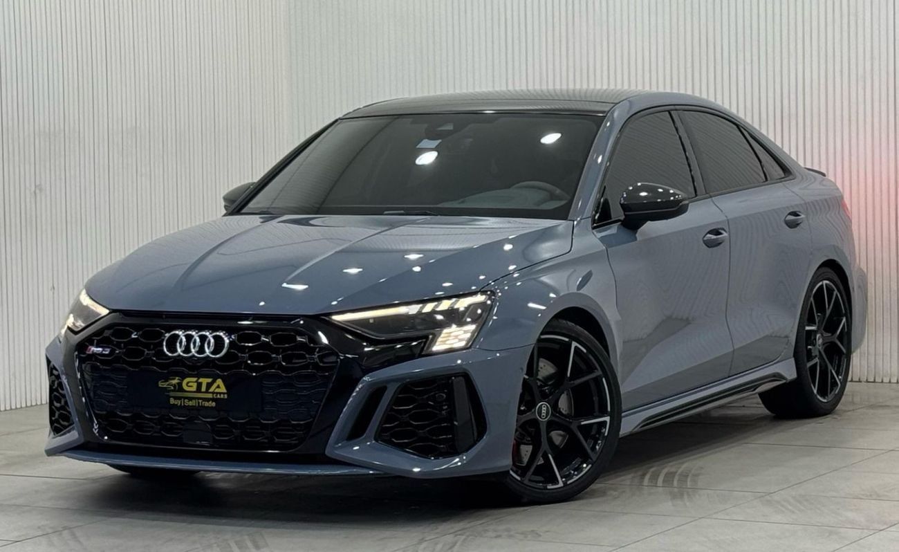 أودي RS3 TFSI quattro 2.5L Sportback 2022 Audi RS3 Quattro, 2028 Audi Warranty + Service Pack, Full Options,
