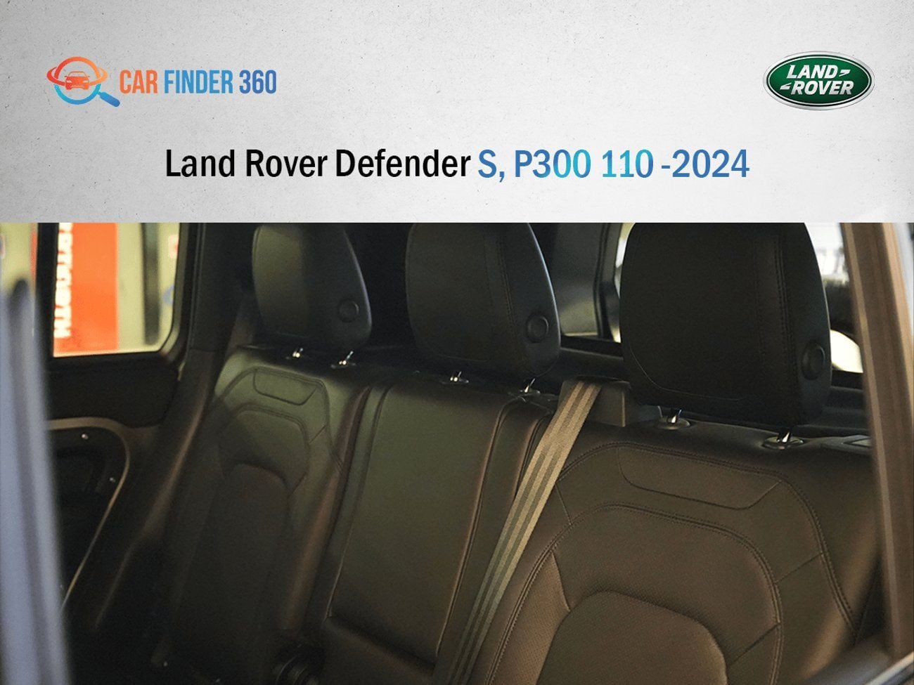 Land Rover Defender P300 110 2.0L (7 Seater)