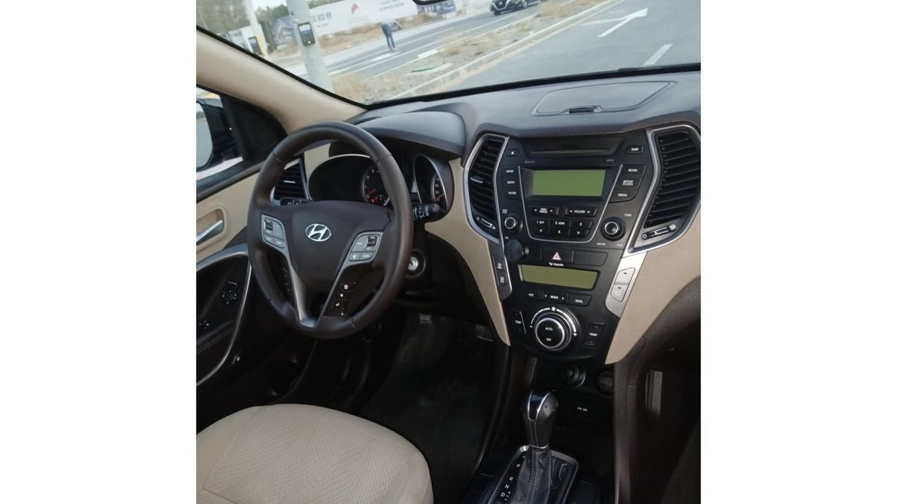 هيونداي سانتا في GLS موديل 2015 خليجي فل مواصفات بانوراما وكراسي جلد ومثبت سرعه