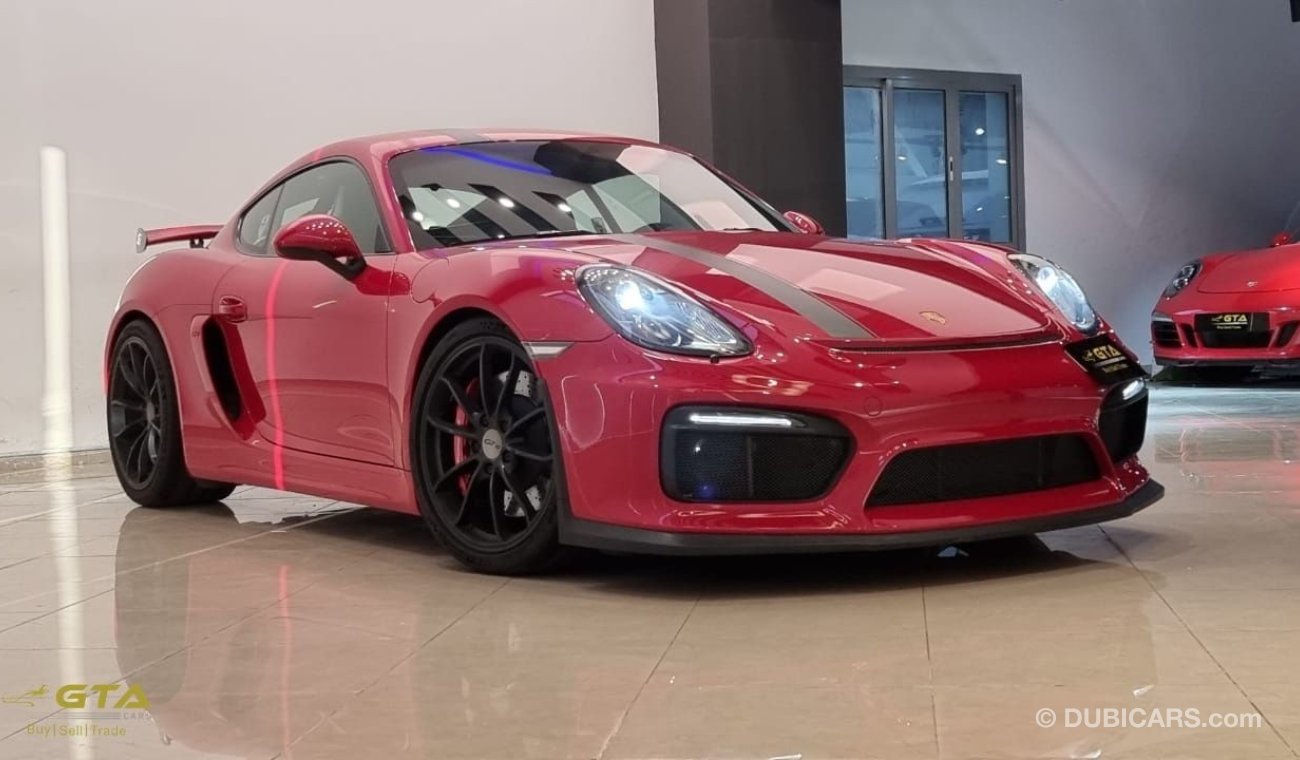 Porsche Cayman GT4 2016 Porsche Cayman GT4, Full Service History, GCC