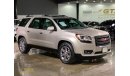 GMC Acadia SLT AWD, Warranty, Service History, GCC