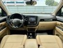 Mitsubishi Outlander GLX High 2.4L 850-Monthly l GCC l 4WD , Cruise, Camera l Accident Free