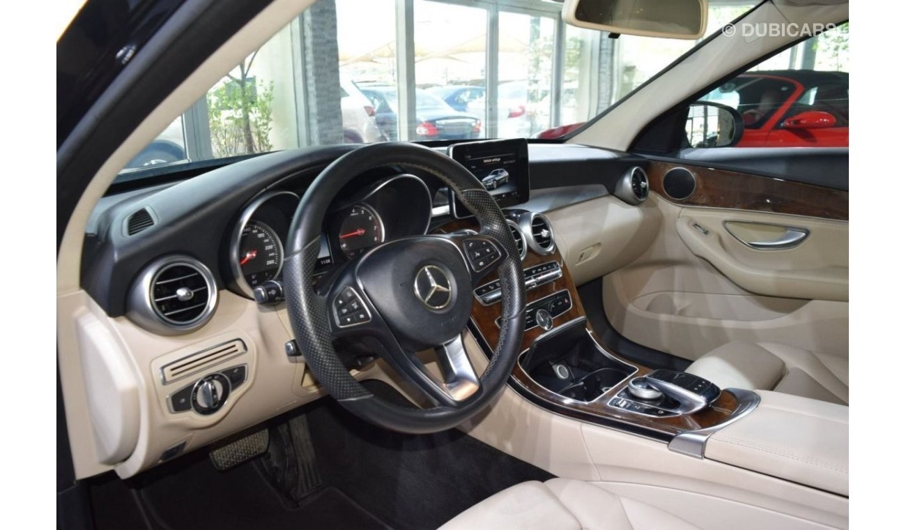 Mercedes-Benz C 200 Elegance C 200 | GCC Specs | Excellent Condition | Single Owner | Accident Free |