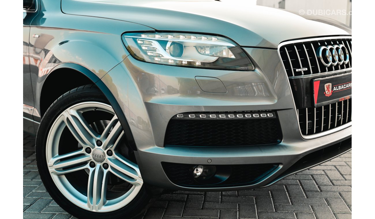 أودي Q7 TFSI quattro S-Line | 1,761 P.M  | 0% Downpayment | Perfect Condition!