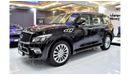 إنفينيتي QX80 EXCELLENT DEAL for our Infiniti QX80 ( 2017 Model ) in Black Color GCC Specs