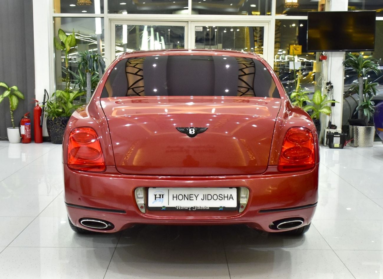 بنتلي فلاينج سبور EXCELLENT DEAL for our Bentley Flying Spur V12 ( 2007 Model ) in Orange Color GCC Specs