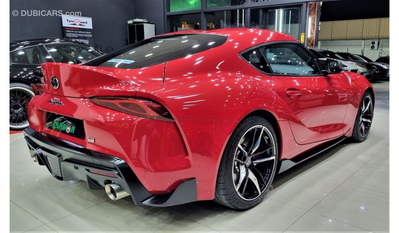 Toyota Supra GR TOYOTA SUPRA 2022 GCC UNDER AL FUTTAIM WARRANTY ONLY 13K KM FOR 219K AED