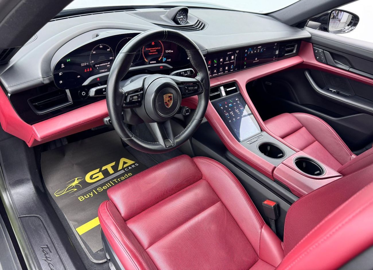 Porsche Taycan Base2022 Porsche Taycan, Battery Warranty, Full Porsche Service History, Excellent Condition, GCC