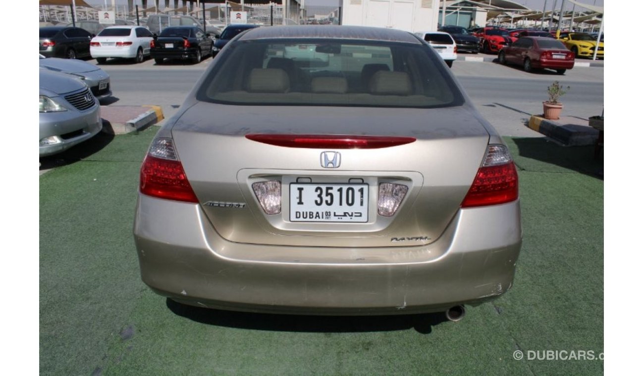 Honda Accord Honda Accord 2006 gold