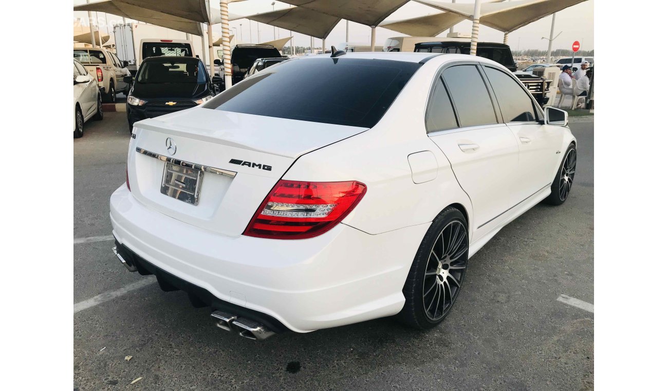 Mercedes-Benz C 300 with C63 AMG kit