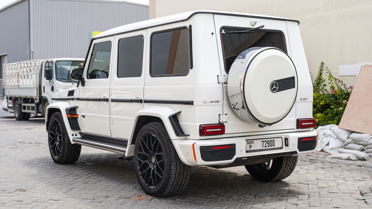 مرسيدس بنز G 500 Mercedes G Class (G500) modified to latest G63 exterior.
