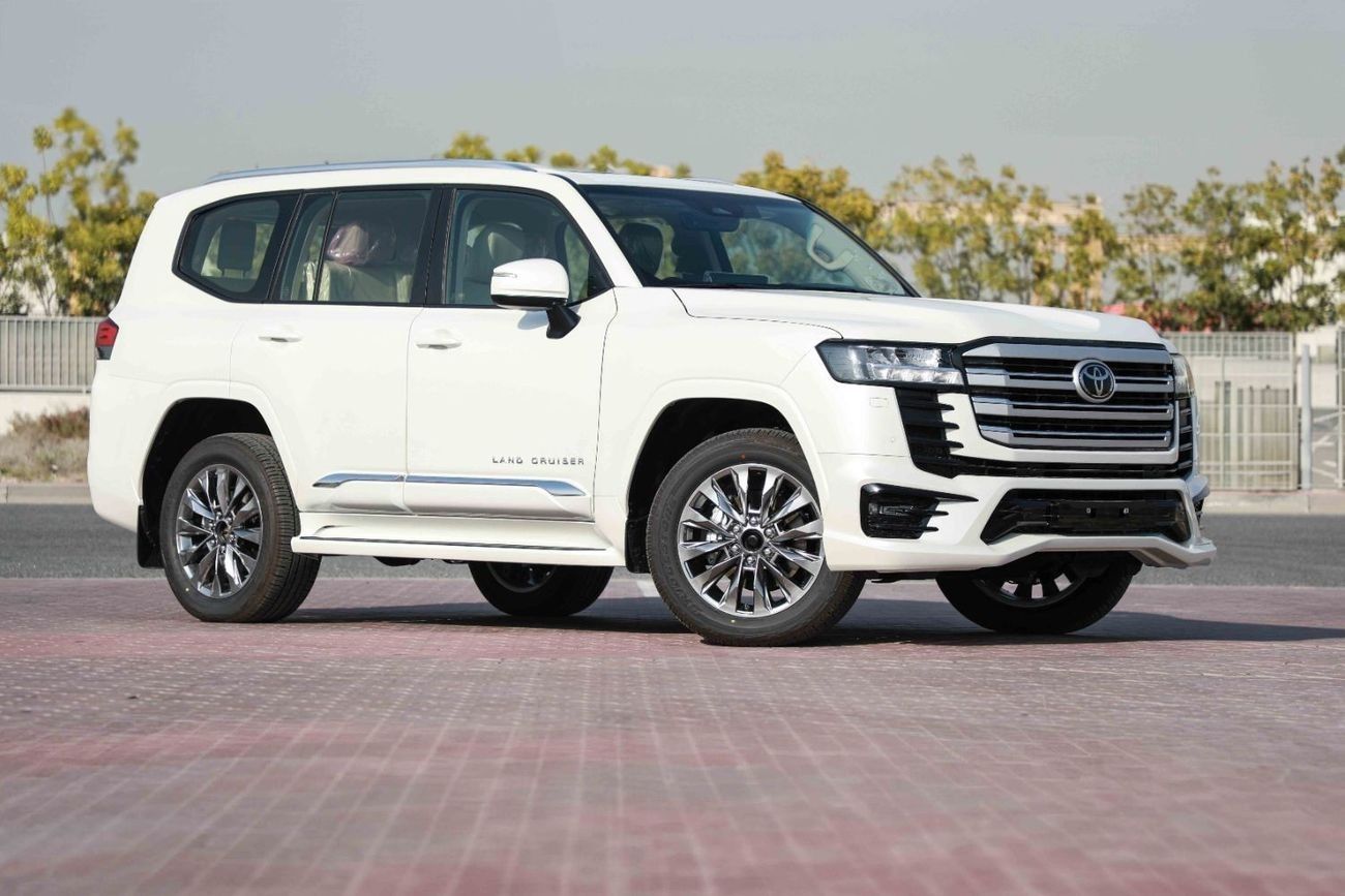 Toyota Land Cruiser 2025 TOYOTA LC300 GXR 3.5 - WHITE PEARL inside BEIGE | Export Only