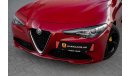 Alfa Romeo Giulia Super | 1,762 P.M  | 0% Downpayment | Full Agency History!