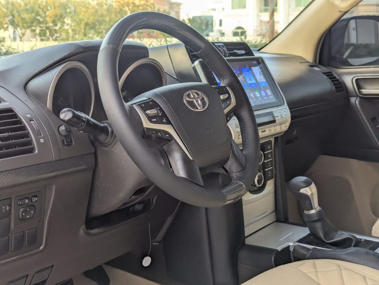 تويوتا برادو Toyota Prado 2011 facelifted to 2023 black colour