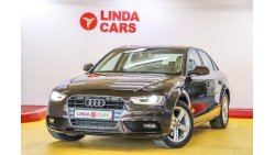 أودي A4 Audi A4 (WITH SUNROOF) 2015 GCC under Warranty with Zero Down-Payment.