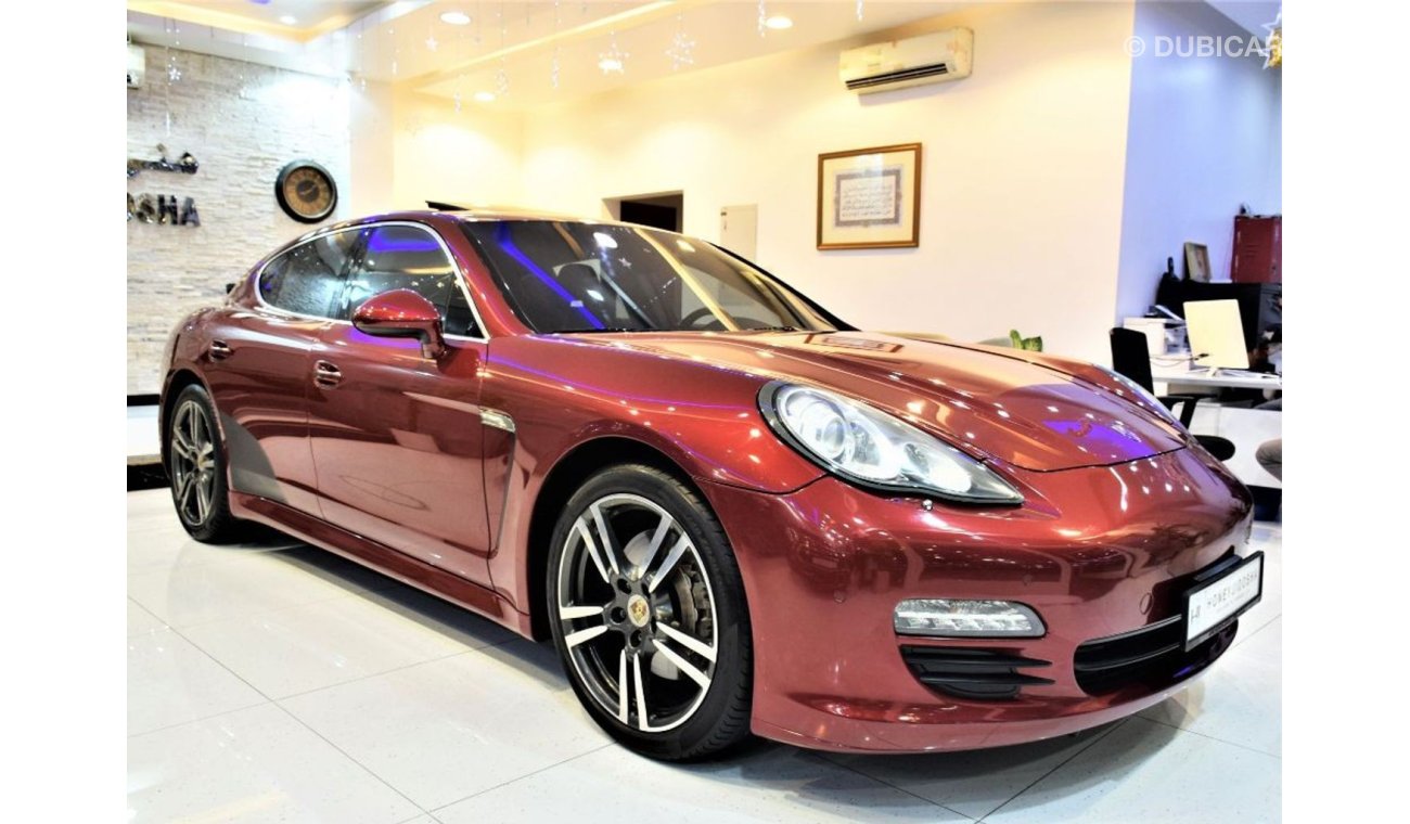 بورش باناميرا أس Amazing Porsche Panamera S 2010 Model!! in Red Color! GCC Specs