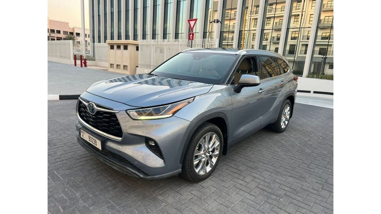 تويوتا هايلاندر VXR 2020 Toyota highlander GCC VX.R Limited Edition - Hybrid Full Option - Fully AL-Futtaim Serviced