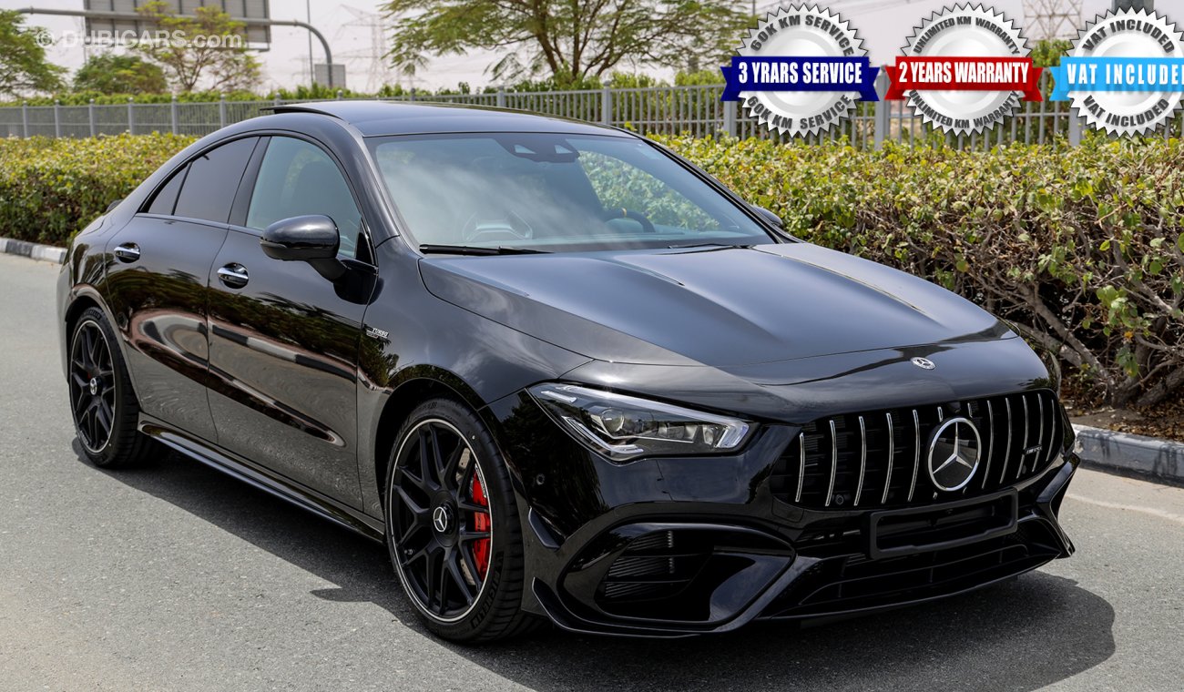 مرسيدس بنز CLA 45 AMG 2020، cla45 S 4MATIC AMG،  ، GCC، الضمان: سنتان غير محدودة المسافة، خدمة الصيانة: 3 سنوات عند EMC