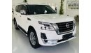 Nissan Patrol 3 Years service Contract .. Patrol .. LE .. 400 hp .. Platinum .. Brand New Condition
