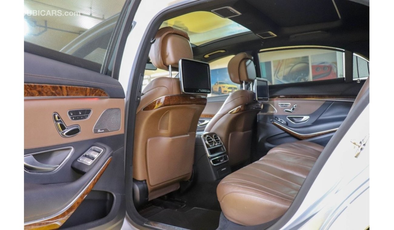 مرسيدس بنز S 400 RESERVED ||| Mercedes Benz S400 2015 GCC under Warranty with Flexible Down-Payment.