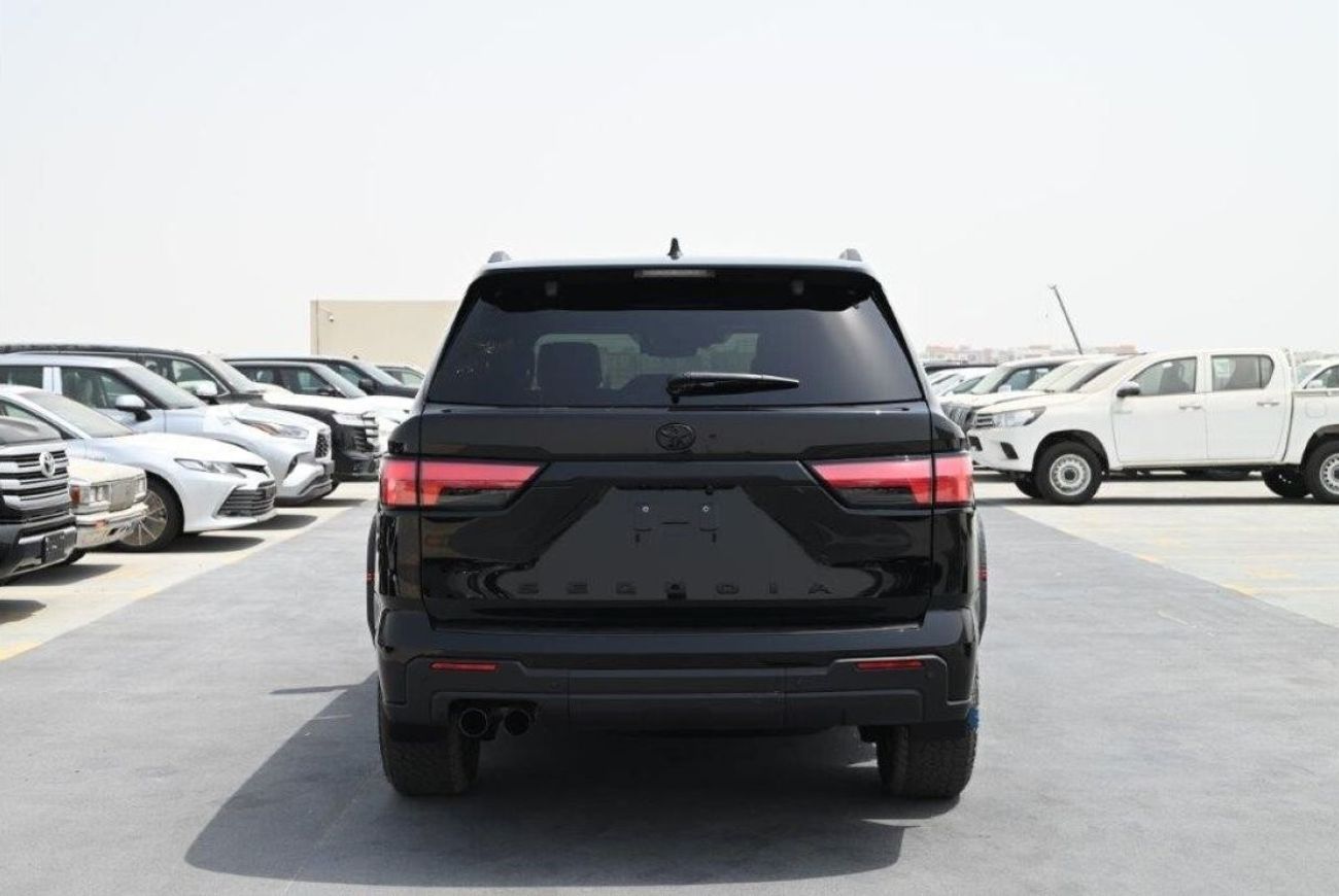 تويوتا سيكويا Hybrid TRD Pro V6 3.5L 4WD 7 Seater Automatic