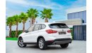 BMW X1 S Drive | 2,250 P.M  | 0% Downpayment | Perfect Condition!