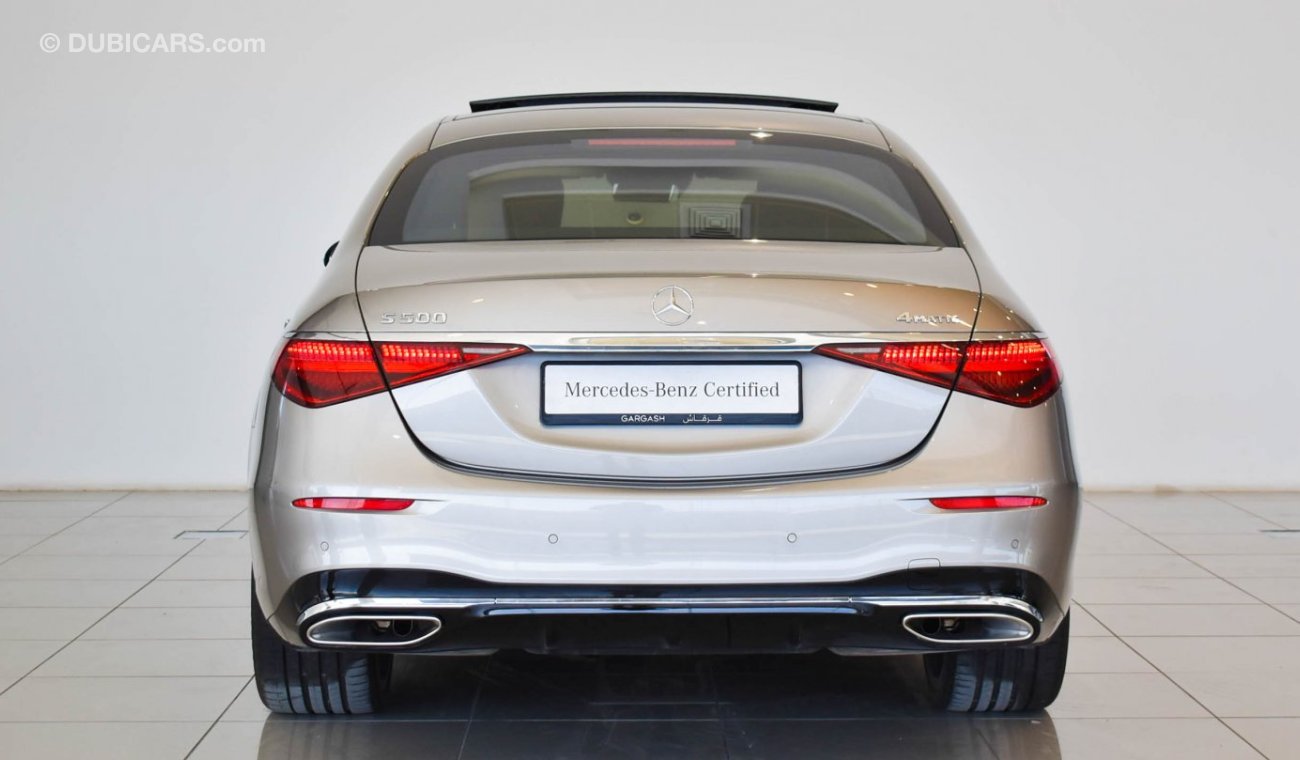 Mercedes-Benz S 500 SALOON / Reference: VSB 31765 Certified Pre-Owned with up to 5 YRS SERVICE PACKAGE!!!