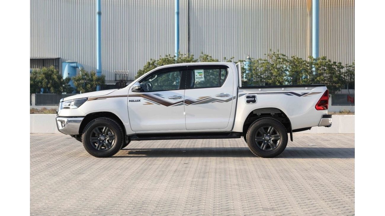 Toyota Hilux 2024 Toyota Hilux 4x4 DC 2.7 HI - Platinum White Pearl inside Maroon | Export Only