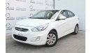 Hyundai Accent 1.6L GL 2016  GCC DEALER WARRANTY