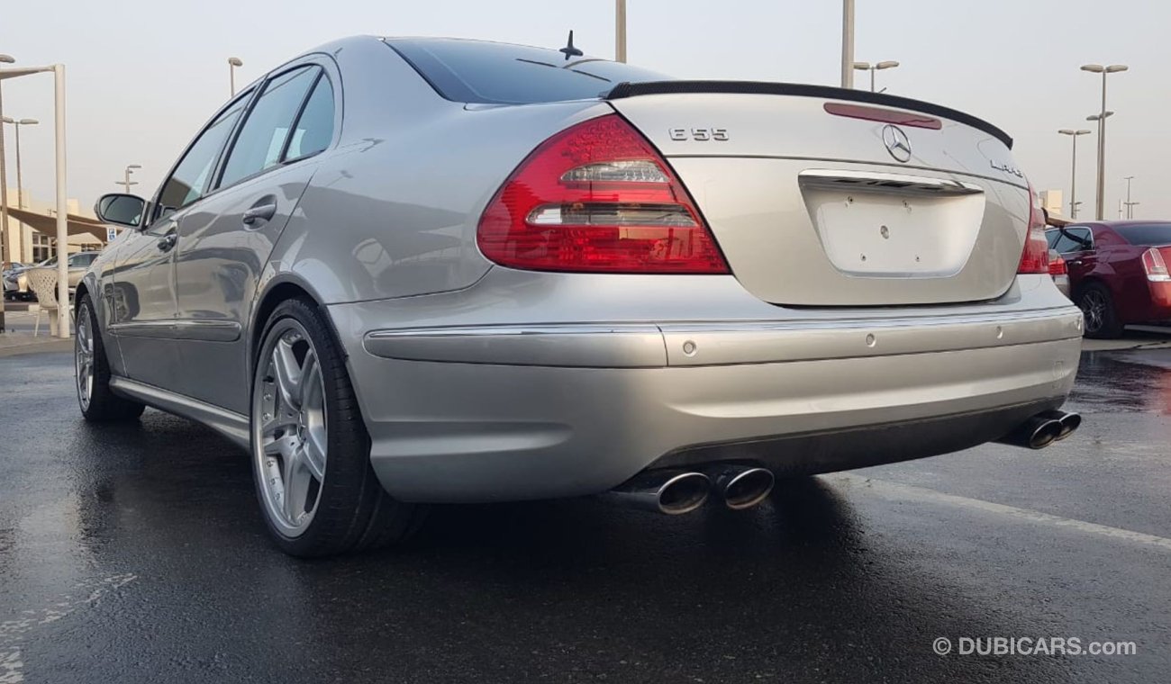 مرسيدس بنز E 55 AMG موديل 2006 وارد اليابان حاله ممتازه من الداخل والخارج فل مواصفات كراسي جلد ومثبت سرعه وتحكم كهربي كا