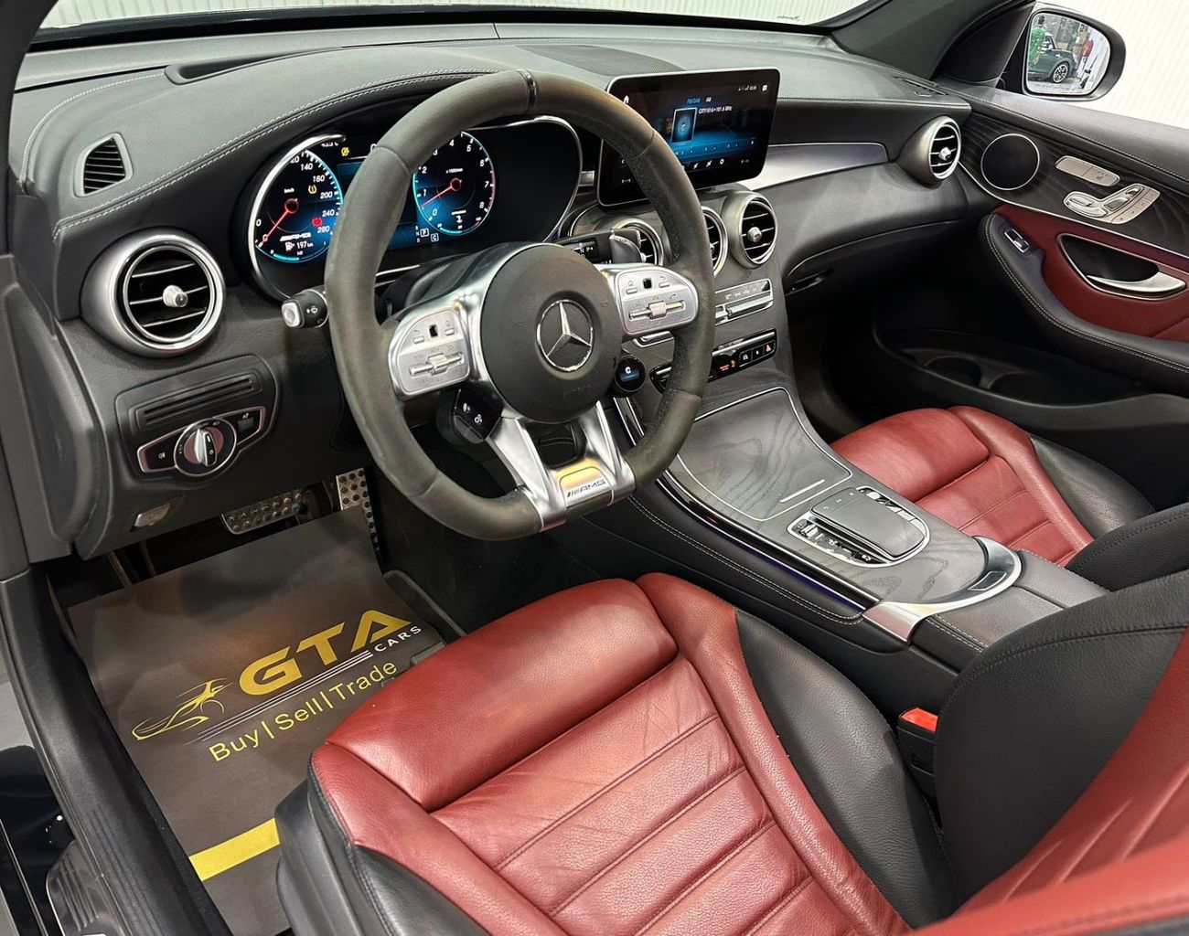 Mercedes-Benz GLC 43 AMG 2020 Mercedes GLC 43 AMG Coupe, January 2025 Mercedes Warranty, Full Service History, GCC