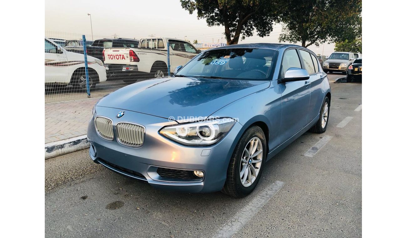 BMW 116i i Series-GCC RTA PASSED-PUSH START-ALLOY WHEELS-LEATHER SEATS-CD-PLAYER-FOG LIGHTS-