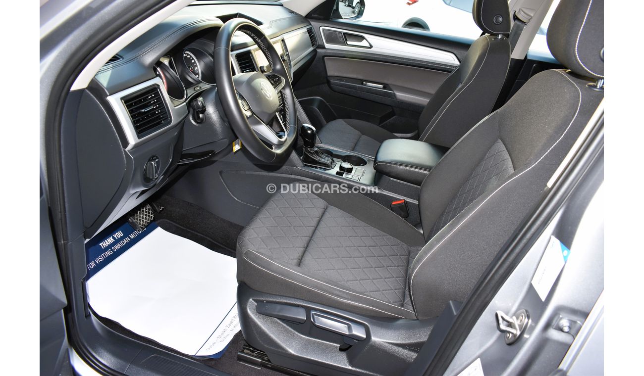 Volkswagen Teramont AED 1839 PM | 3.6L V6 S AWD GCC UNDER MANUFACTURER WARRANTY