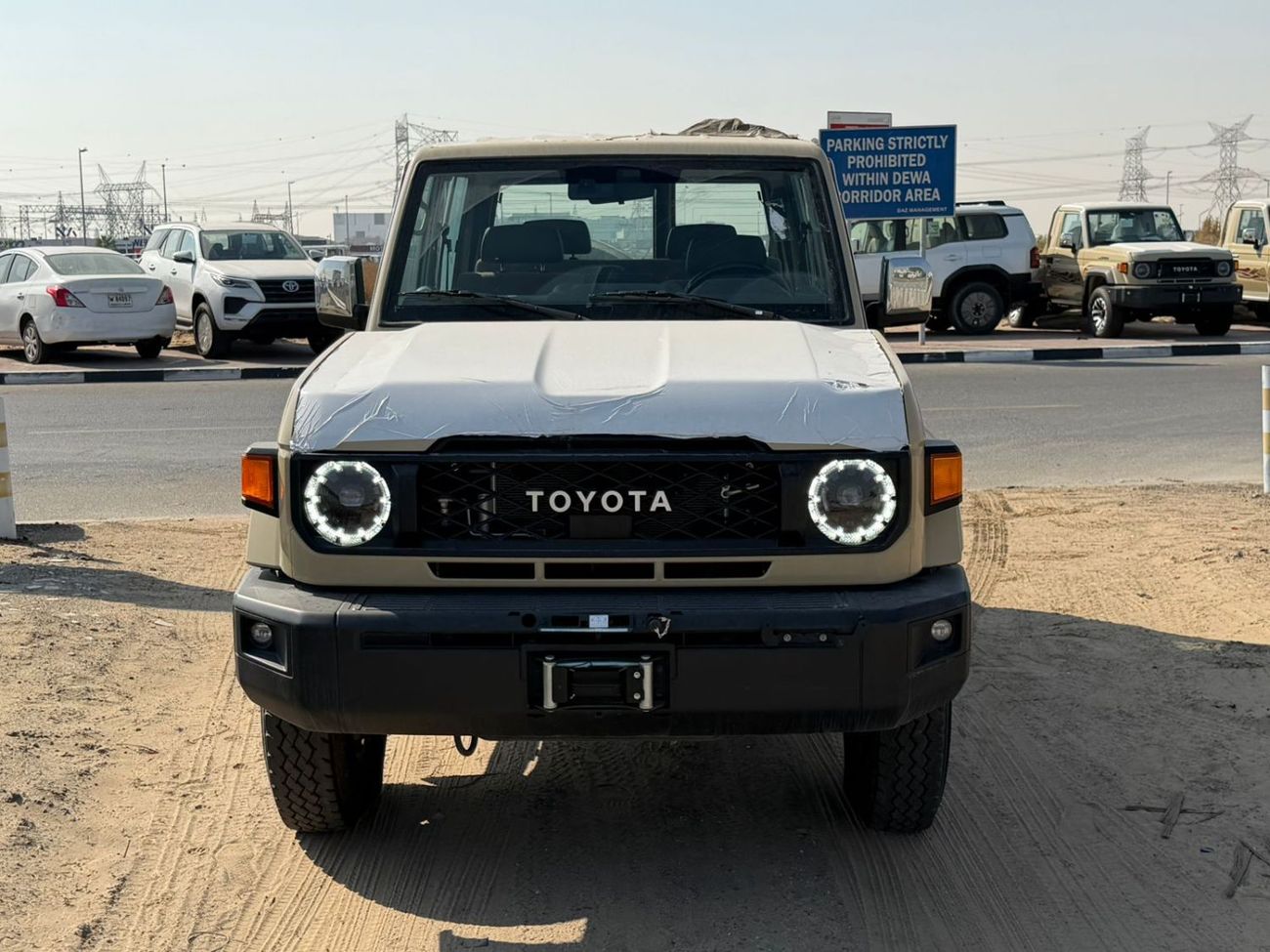 تويوتا لاند كروزر 70 Toyota LC71 2.8 AT mid option Saudi 2024