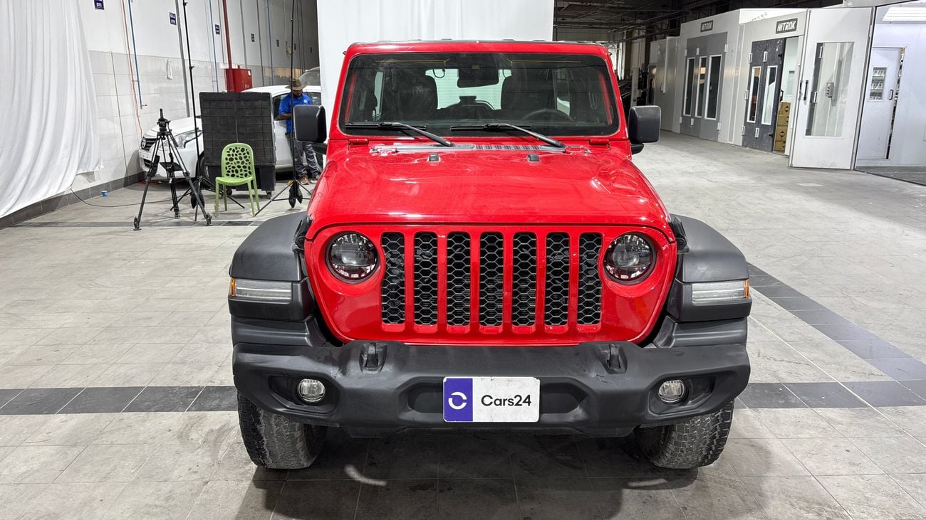 جيب رانجلر 2024 SPORT | AED 2050/Month | 0 DP | 30 Day Return | Warranty