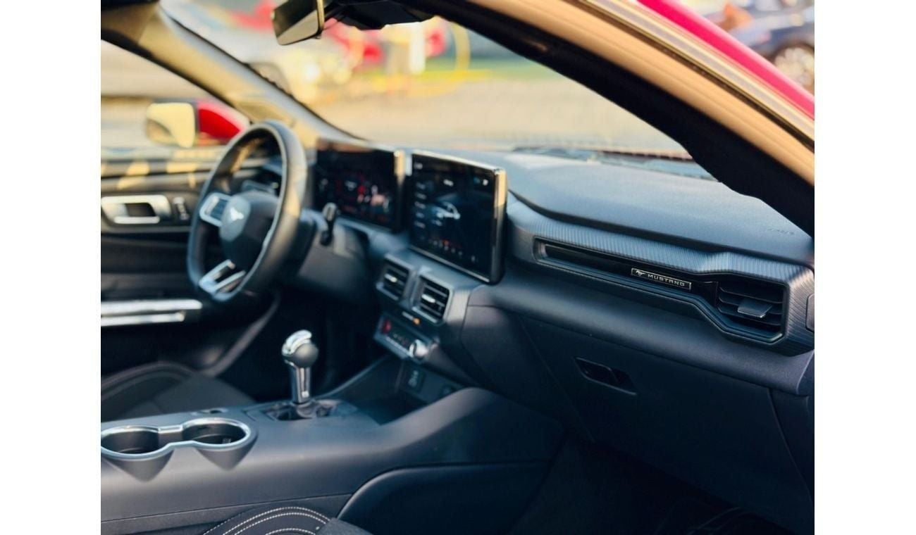 Ford Mustang STD EcoBoost 2.3L Coupe A/T | Monthly AED 2200/- | 0% DP | Blindspot | Digital Cluster | # 12039