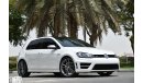 Volkswagen Golf R 2015 - GCC SPECS - FULL OPTION - BANK LOAN 0 DOWNPAYMENT - WARRANTY -