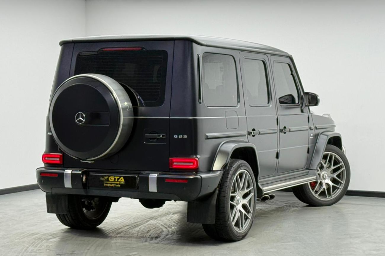 مرسيدس بنز G 63 AMG Std 4.0L 2020 Mercedes-AMG G63 ,Warranty ,Gargash Full Service History ,GCC