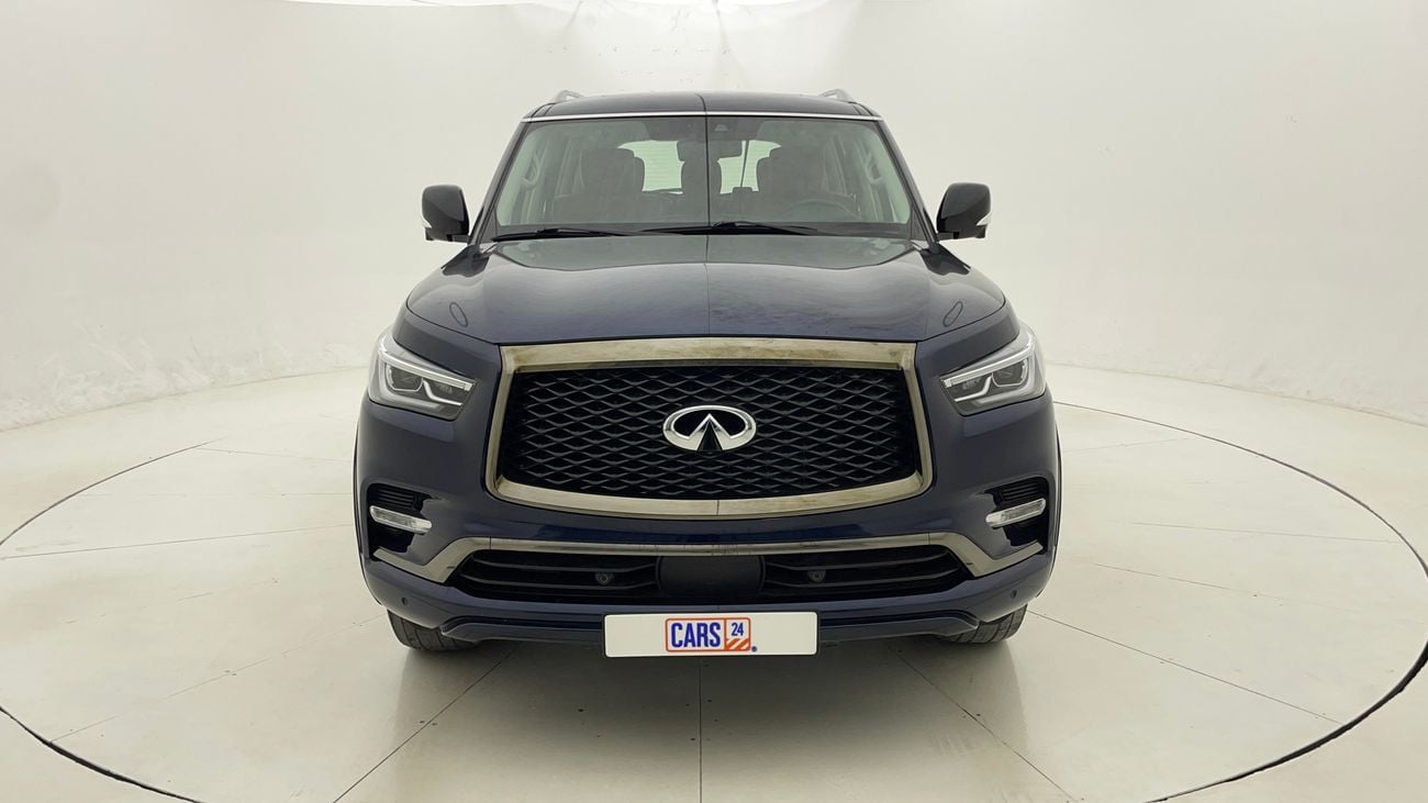 إنفينيتي QX80 LUXE SENSORY PROACTIVE BLACK EDITION 5.6 | بدون دفعة مقدمة | اختبار القيادة في المنزل
