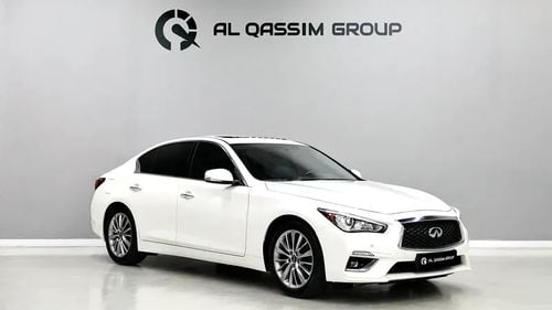 Infiniti Q50 GCC | Infiniti Q50 | 1,150 AED Monthly | Free Insurance + Registration | V6 3.0L Ref#M460243