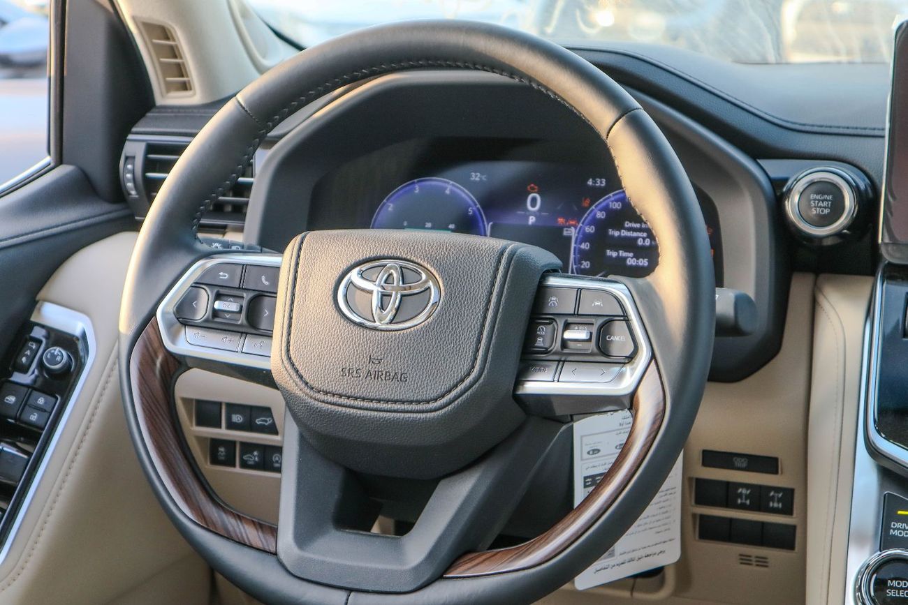 Toyota Land Cruiser 2025 Toyota Land Cruiser VXR 3.5L Twin-Turbo V6 (VJA300) - Full Option Spec Sheet