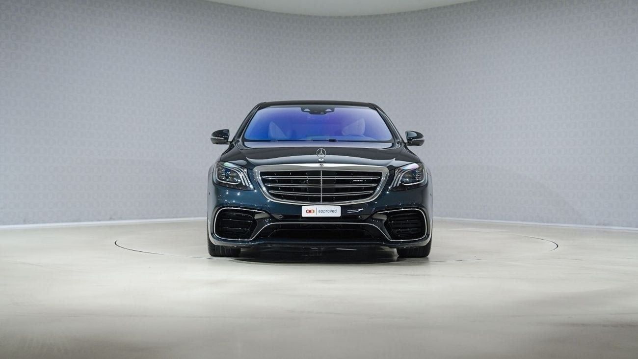 Mercedes-Benz S 63 AMG Std 4.0L (612 HP) | AED 6,120 PM | Up to 3 Years Warranty
