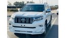 تويوتا برادو Toyota prado Diesel engine 2.7 model 2017 from japan white color 7 seater car very clean and good co