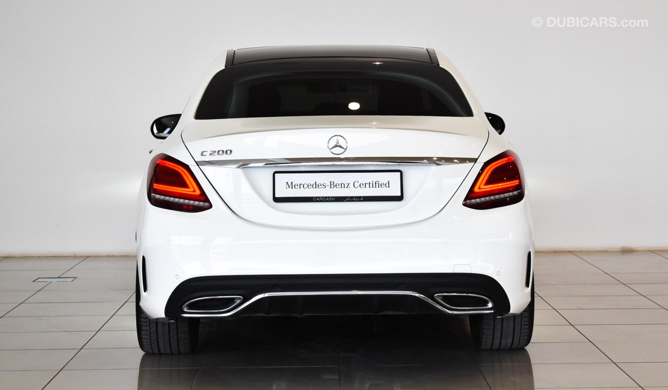 مرسيدس بنز C200 SALOON / Reference: VSB 31379 Certified Pre-Owned