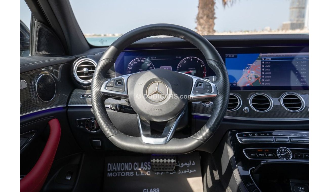 مرسيدس بنز E200 مرسيدس E200 خليجي سقف بانورامي 2017 كامل المواصفات، بدون حوادث