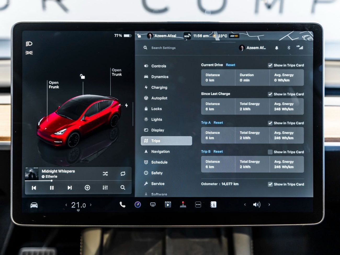 Tesla Model Y 2024 Tesla Model Y Performance, 2027 Tesla Warranty, 2031 Battery Warranty, Low KMs, GCC