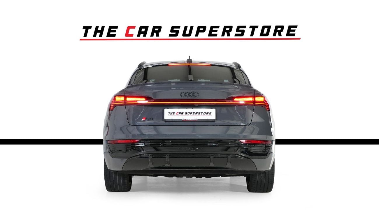 Audi Q8 e-tron 55 S-LINE 55 Sportback Coupe-S Line-GCC-Audi Warranty And Service Contract